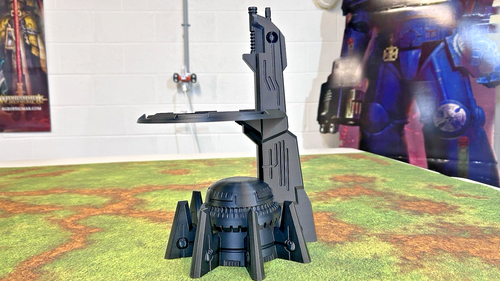 Tabletop Terrain: 9 pcs: Xenos Buildings/Guns - Great for Warhammer 40K/KillTeam - Picture 17 of 21