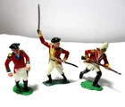 VINTAGE MARX WARRIORS OF THE WORLDS REVOLUTIONARY WAR BRITISH TOY SOLDIERS