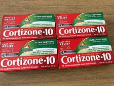 4 Cortizone-10 Anti-Itch Creme Ultra Soothing Cream 1 Oz. EXP: 08-2028