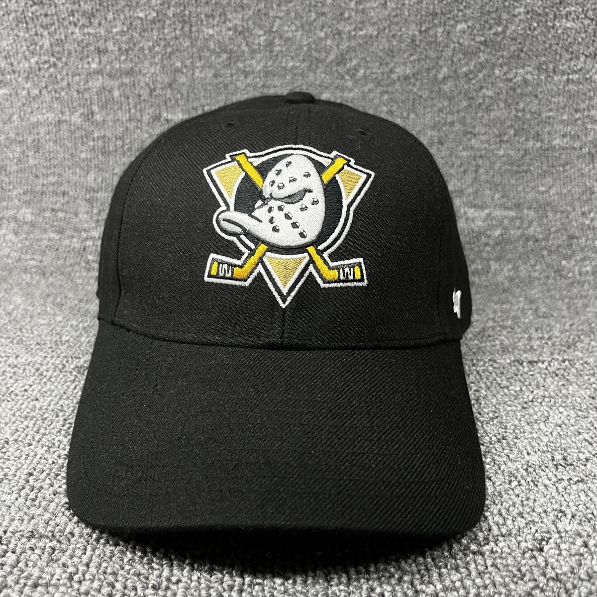 New '47 Brand Anaheim Ducks NHL Black Adjustable Baseball Cap Hat