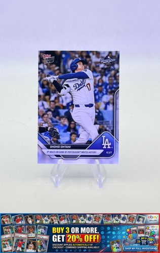 2025 Topps Now Shohei Ohtani #903 Los Angeles Dodgers Game 3 World Series