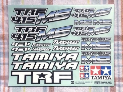 限定品 タミヤ RC TRF 415 MS グレードアップパーツ w/Tシャツ Tamiya Rc Trf 415 Ms Upgrade Parts Kit + Limited Edition T