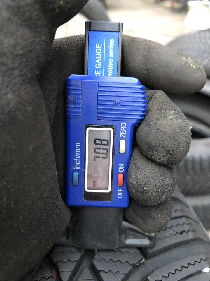 ✅2x 205/60R16 M+S Winterreifen BRIDGESTONE 7mm 2023 Schnee ❄️Symbol - Bild 2 von 4