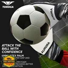 GRIPKNOX Goalkeeper Gloves Soccer Kids Youth Adult Grip