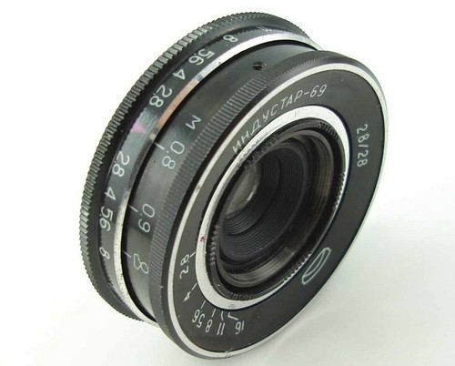 ⭐SERVICED⭐ INDUSTAR-69 28mm f/2.8 Russian Wide Angle Pancake Lens M39 MMZ BelOMO - 第 2/5 張圖片