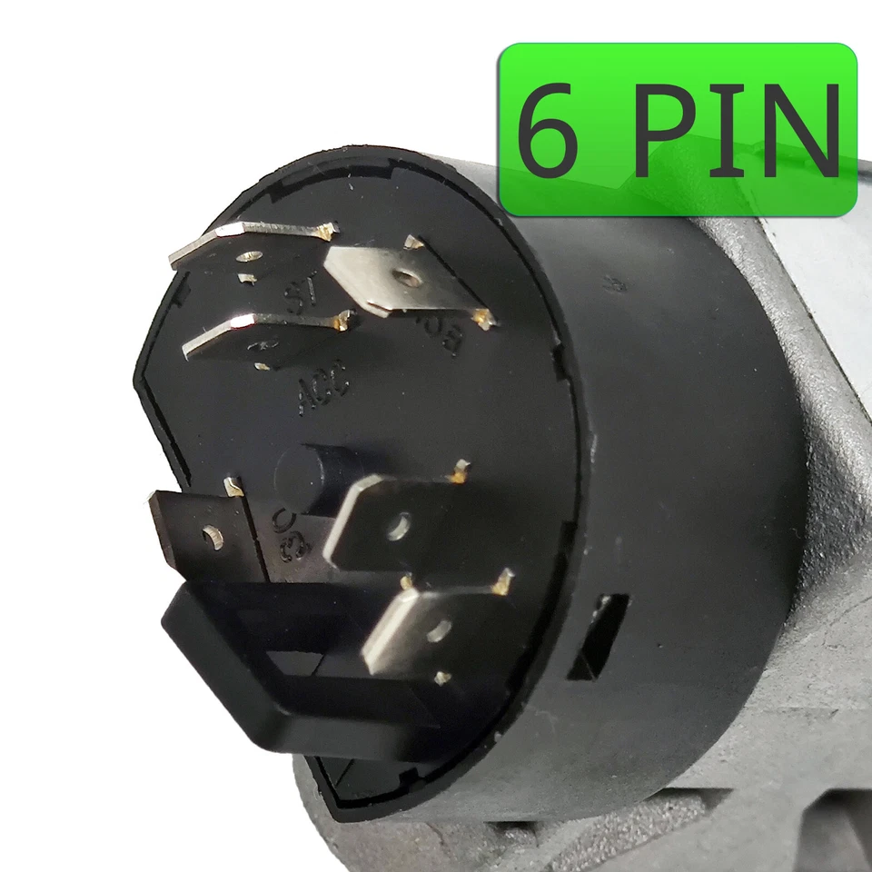 Cilindro blocchetto blocco bloccasterzo avviamento per DAEWOO CHEVROLET Matiz - Immagine 3 di 4