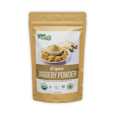 Poudre De Jaggery Zing Bio, 100% Naturelle Et Bio - 227g/8 Oz