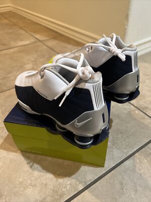 Nike Shox ホワイト Nike Shox BB4 Retro Olympics 2019 VC White Blue AT7843-100