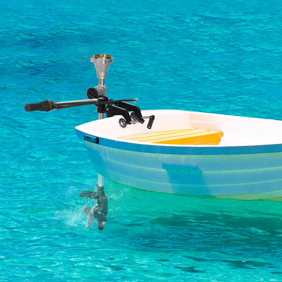 360° Rotatable Outboard Motor Support Aluminum Alloy Outboard Motor Rack New US! - Image 2 of 4