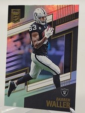 2022 PANINI DONRUSS ELITE DARREN WALLER BASE FOOTBALL CARD LAS VEGAS RAIDERS 93