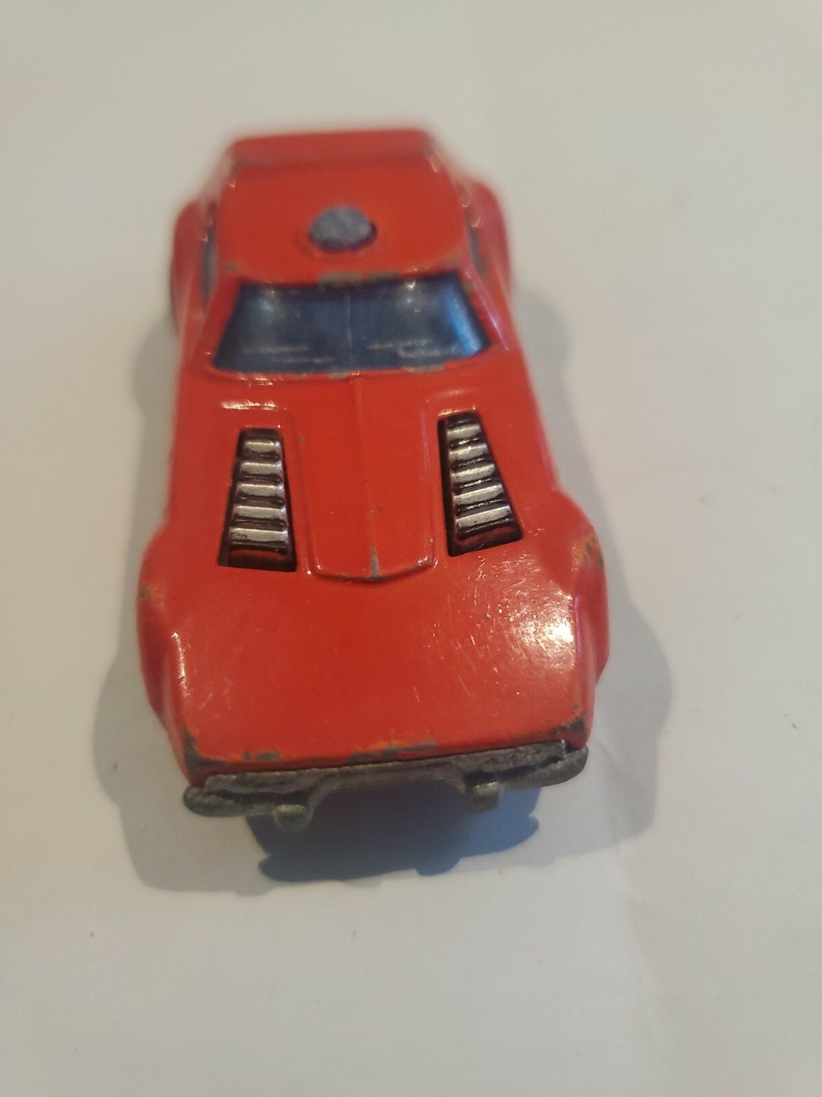 Vintage 1976 Matchbox Superfast No. 64 Fire Chief Red Die-Cast Car