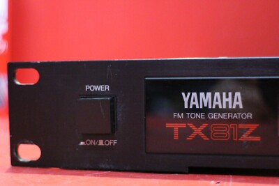 USED YAMAHA TX-81Z FM Tone Generator Rack Type Sound Module TX 81