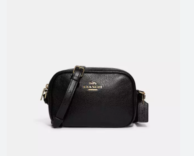 NWT Coach Women's Mini Jamie Camera Crossbody Bag - CA069 ( Black