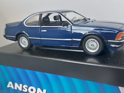 Anson 1:18 BMW 635 CSi E24 Dark Blue Excellent In Box | eBay