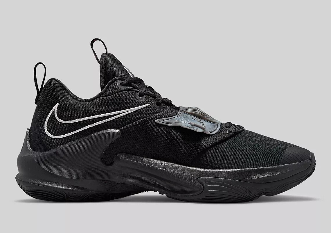 Nike Zoom Freak 3 Black Silver Basketball Shoes Giannis