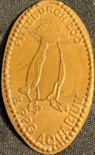 COPPER! PENGUIN - PITTSBURGH ZOO & PPG AQUARIUM PENNSYLVANIA PENNY