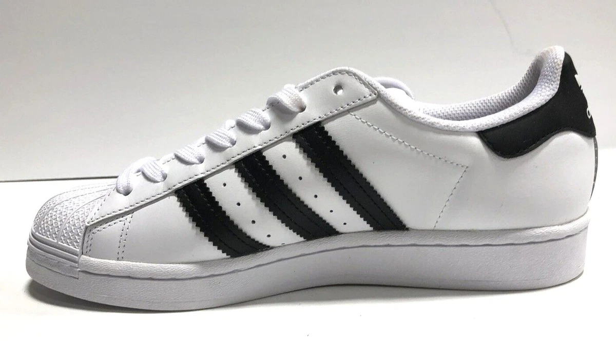 adidas superstar womens black and white size 8