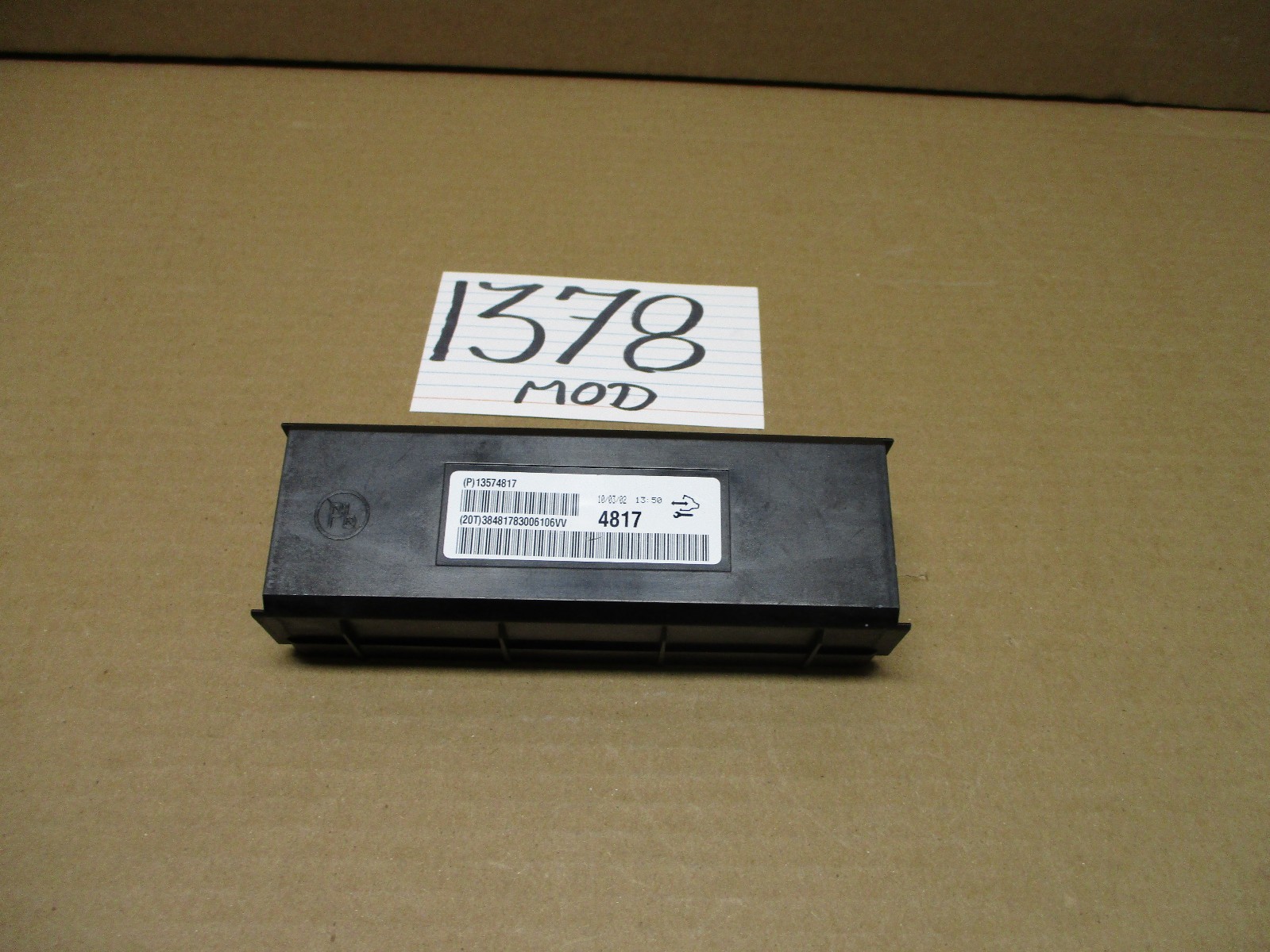 2011 Buick Regal Temperature Control Module Computer #1378-MOD 