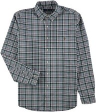 NWT POLO Ralph Lauren Forest Green Plaid Classic Button Down Oxford Shirt, Small