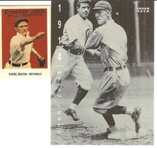 2 DIFFERENT JOHNNY EVERS BASEBALL CARD LOT  701