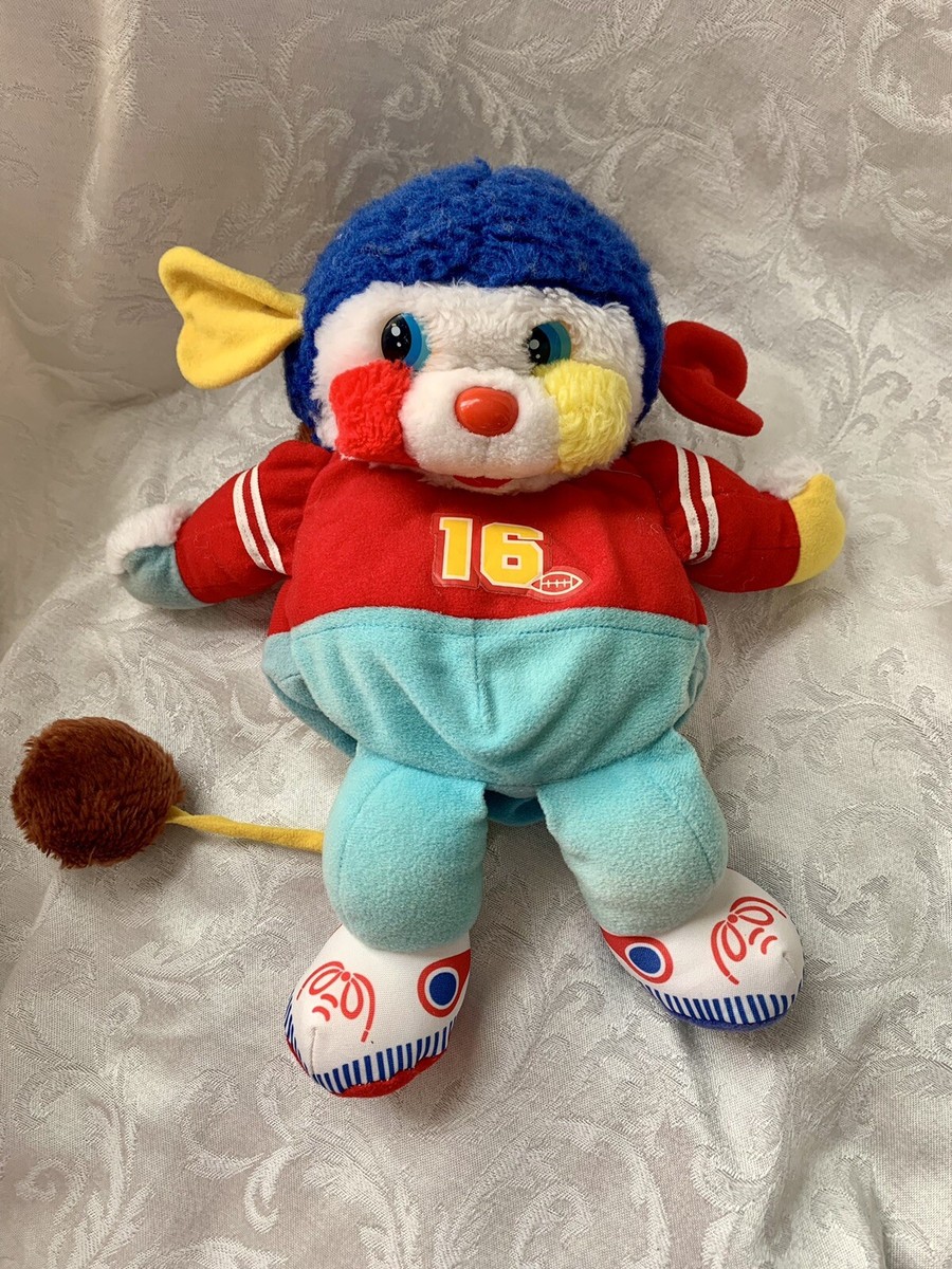 Vntg 1986 Mattel Football Touch Down Sports Popples Plush Stuffed