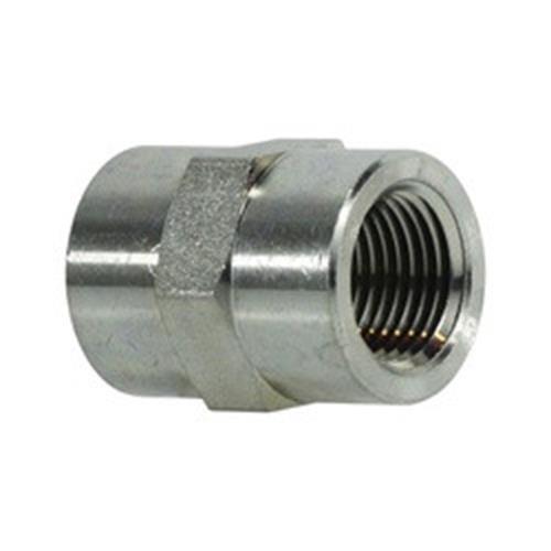 500066 Midland Steel Hex Pipe Coupling 3/8 Inch Female NPT x 3/8 Inch Female NPT - Picture 1 of 2