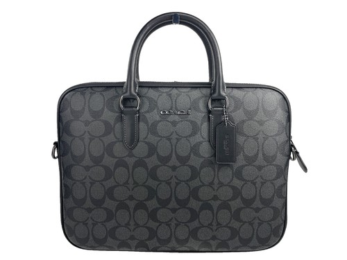バッグ COACH 2way leather briefcase business A4 COACH Bag Briefcase Business Bag Men s Leather Black 5353 A4 Size