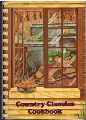 Country Cookbook Graphics COUNTRY CLASSICS COOKBOOK | eBay