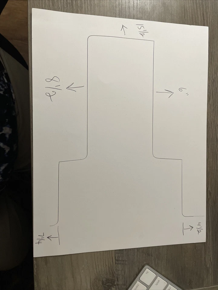 Janome Extra Wide Table and Cloth Guide Set 18 X 24 - Image 4 of 4