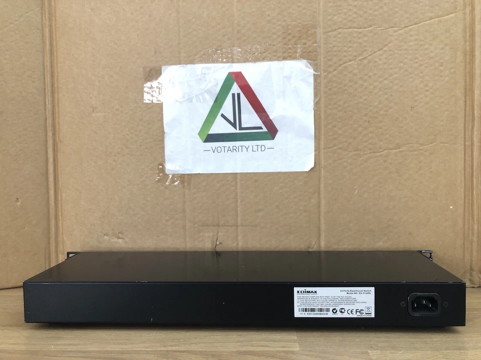 Edimax ES-3124RL FastEthernet Switch with UK PSU Edimax 24-Port Switch -Inc VAT - Image 2 of 4