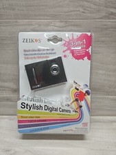 Zeikos 3-in-1 Stylish Digital Camera New