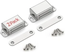 Ravinte Cabinet Door Magnets, 30Lbs Strong Magnetic Door Catch, Heavy Duty Magne