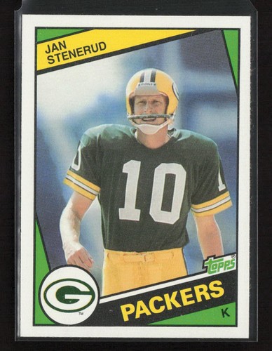 1984 Topps #275 Jan Stenerud Green Bay Packers Near Mint or Better