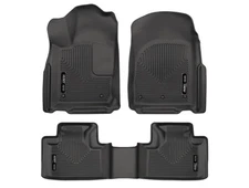 Husky Weatherbeater Mats Fit 16-25 Durango ,16-22 Grnd Cherokee/WK Frt/2nd Black
