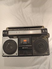 UNTESTED FOR PARTS Sanyo Boombox M9705A Cassette AM/FM Boombox