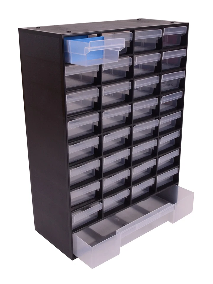 Allit Kleinteilemagazin 2er SET 1x VarioPlus Hobby 17 + 1x 33 Sortimentskasten - Bild 2 von 4