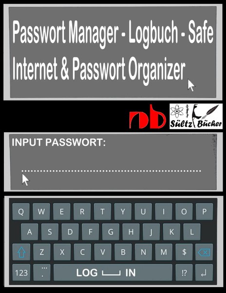Passwort Manager - Logbuch - Safe - Internet & Passwort Organizer | Wardenga-image