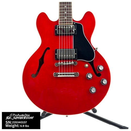 Used Gibson 2024 ES-339 Semi-Hollowbody Guitar - Cherry w/OHSC