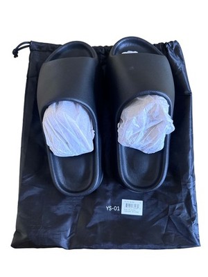 YZY YS-01 Summer Casual Black EVA Slide Slippers, Sizes 6-12M，US Shipment