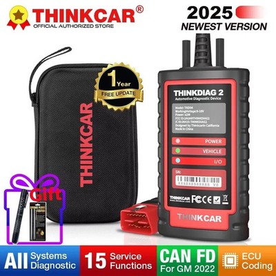 THINKDIAG 2 All Brand Free CAN-FD Protocol Bidirectional Car Diagnostic Scanner