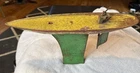 Vintage 1930s Peggy Ann Metal/tin Sailboat  J.Chein & Co , 12” inches long