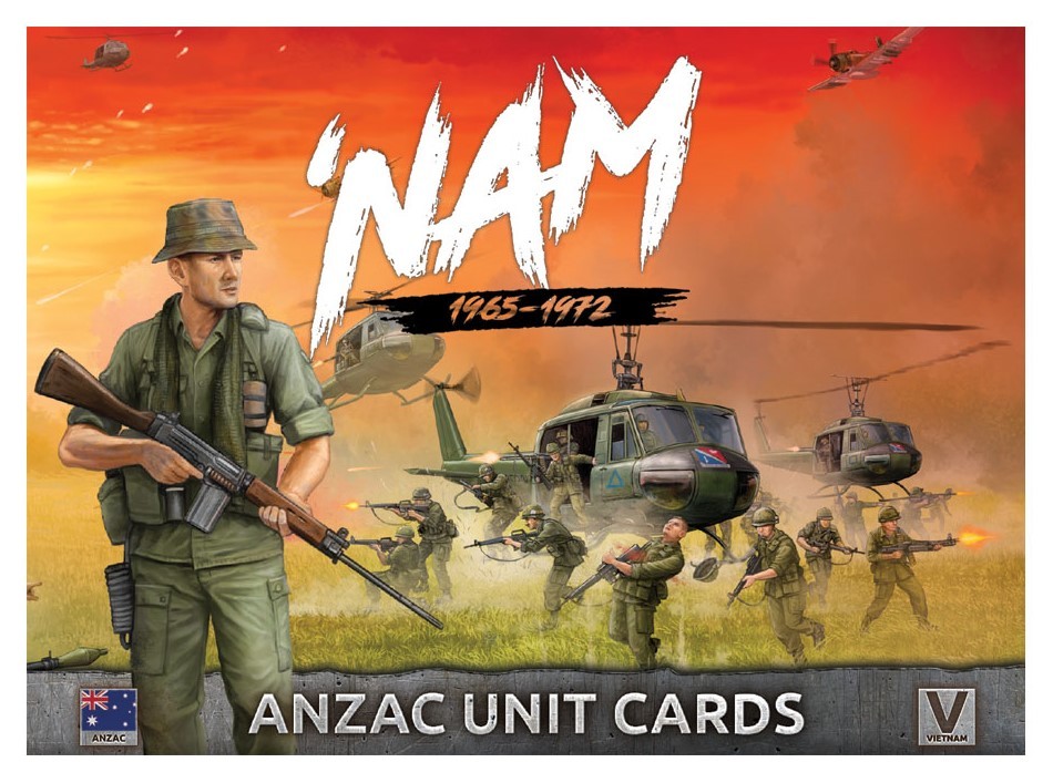 Пламя войны Вьетнам карты подразделений АНЗАК 2590₽