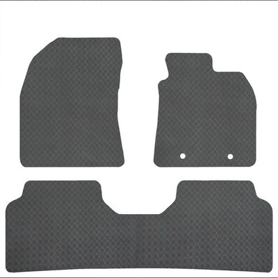 Tailored Car Mats for Toyota Avensis 2011-2018 4mm Heavy Duty Rubber 2 Clips