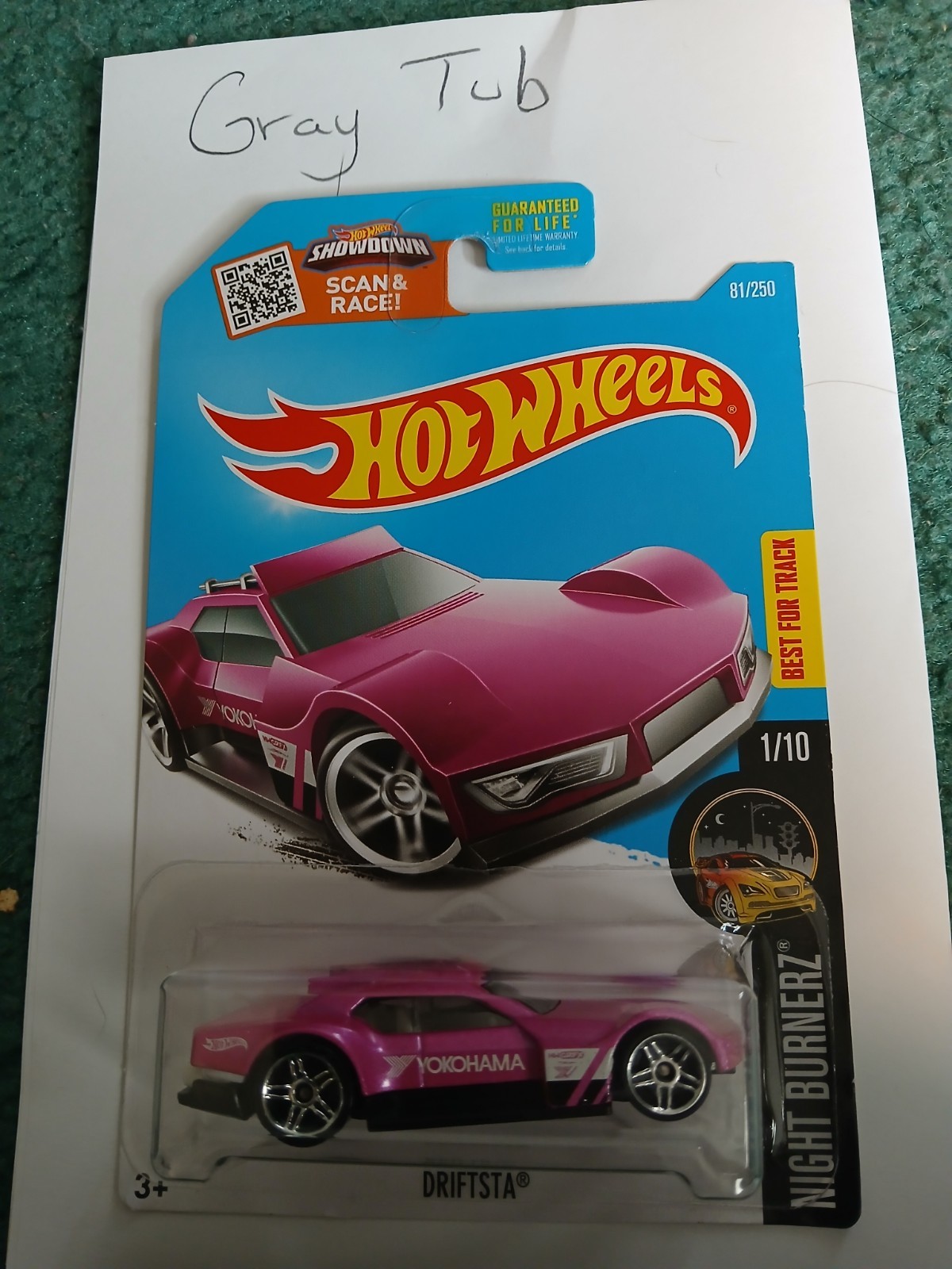 NEW 2017 HOT WHEELS PINK DRIFTSTA!!!!!!!