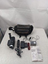 JVC GR-AX750U Compact VHS-C Camcorder With Case Parts or Repair only Free Ship 