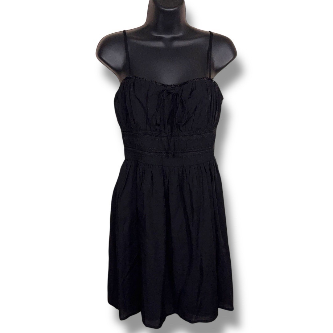 New Medium Forever 21 Black Sleeveless Peasant Dress Lace Trim Goth Short Length | eBay New Medium Forever 21 Black Sleeveless Peasant Dress Lace Trim Goth Short Length | eBay