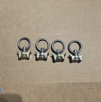 Ancra Aircraft Cargo Tie Down Ring Set of 4 Stainless Steel