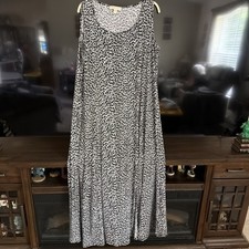 Authentic Michael Kors, Long Sleeveless Dress 2X