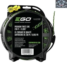 Twist String Trimmer Line - 230ft .095-inch for Optimal Performance