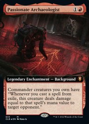 Passionate Archaeologist (Extended Art) #633 - Commander Legends: Battle for Baldur's Gate